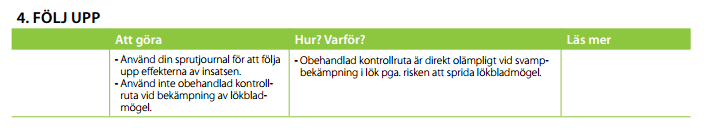 Odlingsvägledning: