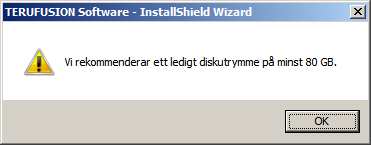 Förberedelser 10) Ange licensnyckeln. Klicka på [Nästa]-knappen. Skärmen "Gå in i installationsmappen (1/2)." visas sedan. 11) Välj en mapp för installationen.