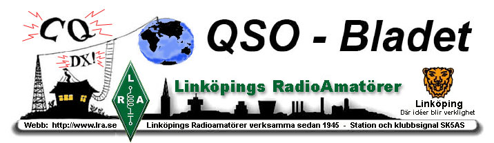 Årgång 55 nummer 3-2008 Bilden ovan visa Arne SM5CNQ och Leif SM5VXO när de aktiverar signal SK5AS/Lighthouse på Fyrens dag.