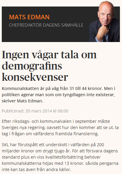 Vad händer med Sverige?