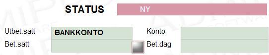 19 6) Om registreringen är klar välj från funktionsmenyn Registrering. 7) Tryck på <Enter>.