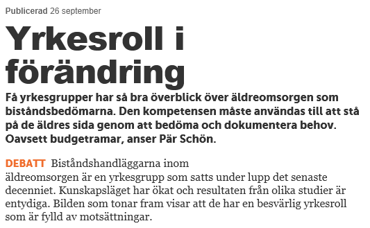 Framtida utmaningar? Dilemman och målkonflikter!