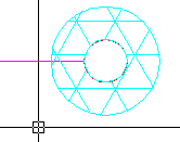 37 Aktivera ikonmenyn för isolering. Första delen av ikonmenyn är parametriskt skapade isoleringsdetaljer för cirkulära rörsnitt. Den andra delen är isoleringsdelar som block.