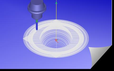 CIMCO Edit Edu 7 Grafisk simulering Simuleringen av 3D-fräsning/ 2D-svarvning.