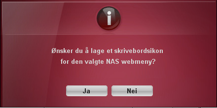 5-1. Använda network storage Använda NAS Detector 5. Klicka på öppna nätmenyn om du vill öppna LG Network Storage webbgränssnitt. 6.