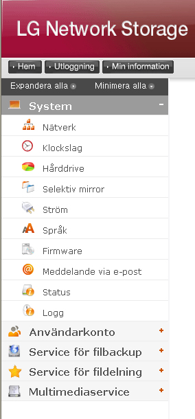 Uppgradering kan göras på en dator som har en brandvägg eller är säker. Uppgradering av inbyggd programvara A Kontrollera datorns anslutning till Internet.