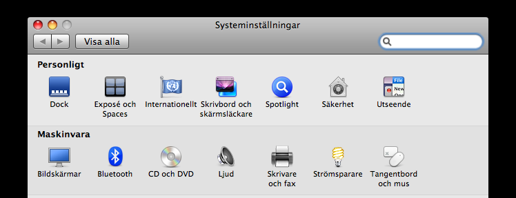 10-4. Fildelning Nätverksskrivare 2. Mac-användare OS X 10.4 Tiger Klicka på move>utility från en verktygslåda. Klicka på Skrivarinställningar. Klicka på Lägg till.