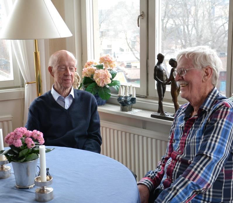 Samtal om lönebildning Stabiliseringsavtal under tryck och hetta Det var i början av 1970-talet Rune Larson och Bertil Rehnberg lärde känna varandra. Rune Larson var då stridbar facklig förhandlare.