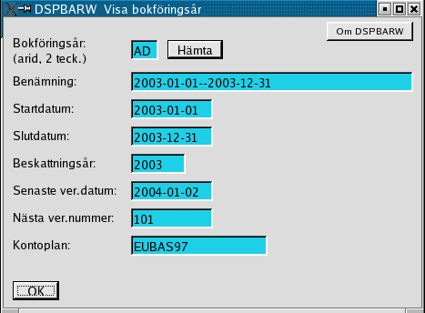 Grunddata Första gången man använder OLFIX måste grunddata matas in. Grunddata är t ex företagsuppgifter, användare, behörigheter, kontoplan och räkenskapsår.