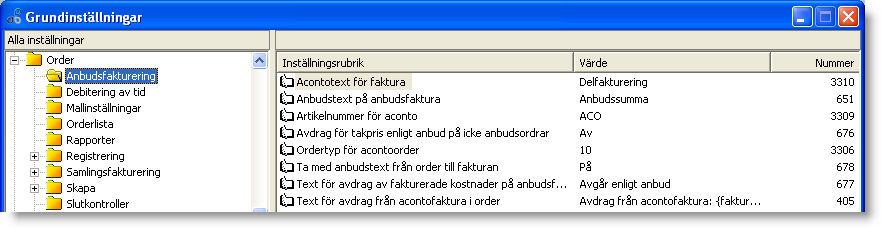 Anbud/Aconto I Entré orderhantering kan flera olika modeller avseende hantering av anbud och acontofakturering användas. Nedan går vi genom de olika förfaringssätt som finns i Entré ordersystem.