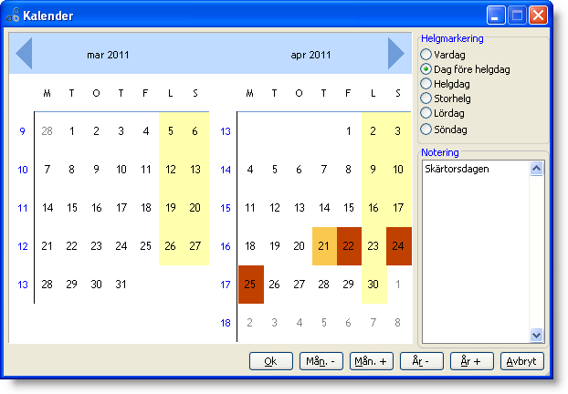 Synkronisera med Outlook Aktivera påminnelse för bokningar Med denna inställning aktiv får bokningar som skapas i Outlook påminnelser.