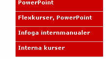 Underlag för företags interna chefs- och medarbetarutveckling. 30+ standardkurser och utbildningspaket finns integrerade i systemet, alla arrangemang inkluderar PowerPoint.