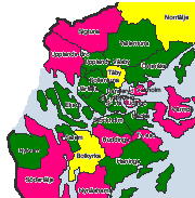 Resultat och nuläge 2011 Komplexiteten i Stockholms län, landsting och kommune med det stoa antalet pivata vådgivae ä sto.