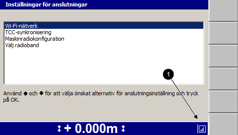 3 Förberedelser inför arbetet I annat fall visas ikonen "ej ansluten" (2). 3.