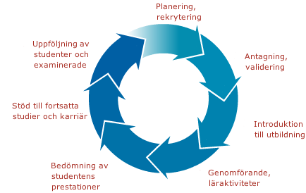 Rekryteringens kretslopp Planering och rekrytering förutsätter uppföljning Ett tydligt utvecklingsområde som Högskoleverket uppmärksammat i denna utvärdering gäller bristfällig uppföljning av det