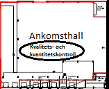 placeras där det finns plats på ankommandeytan. Avlastningen sköts till stor del av lastbilschaufförerna själva med hjälp av Åbros truckar.