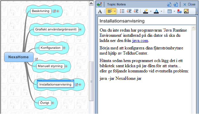 Installationsanvisning