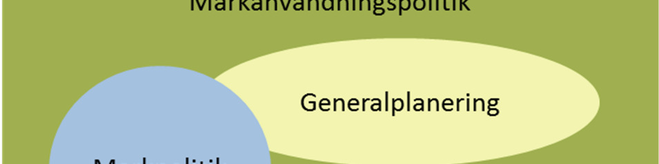 4 1.4 Markpolitik och byggande på glesbygdsområde I huvudsak bör nybyggande hänvisas till detaljplanerade områden.