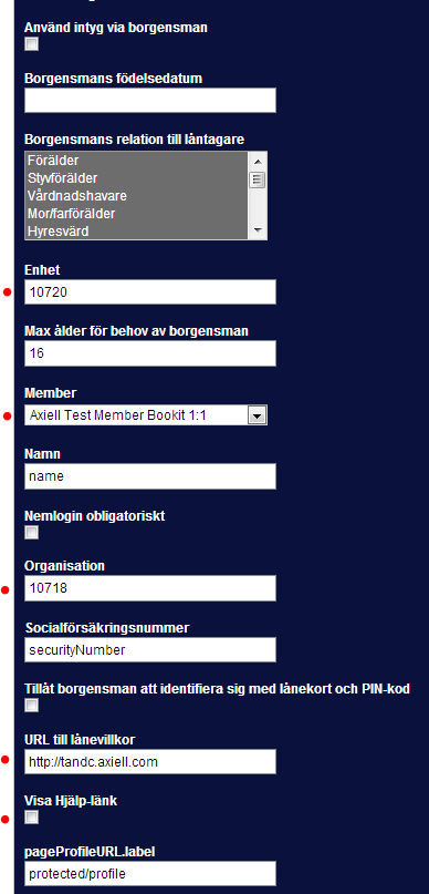 Tips! (Gäller BOOK-IT-version tidigare än 7.1.20 och Arenaversion tidigare än 2.7.1) Om personnumret redan finns upplagt i bibliotekssystemet, i samma eller i en annan kontoorgansation går det inte att skapa en ny låntagare.