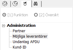 beställningen. När en leverantör inte kan effektuera beställningen skickas den till nästa leverantör i listan o.s.v. Ordningen bland leverantörer bestäms antingen av deras ordning i listan eller slumpvis val (beroende på deras profil i listan).