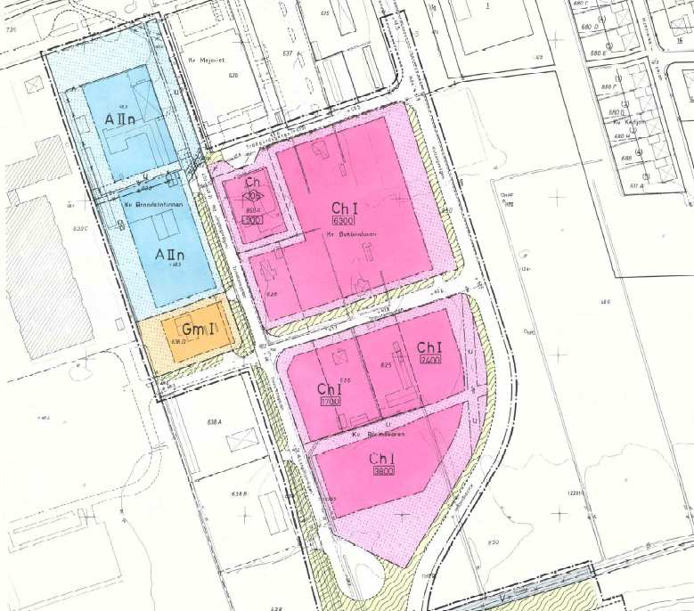 8 (28) Dnr TPN 2012/51 Figur 4. Visar detaljplan för Hallsbergs Centrum kv Brandstationen, Bokbindaren, vilken reglerar markanvändningen idag.