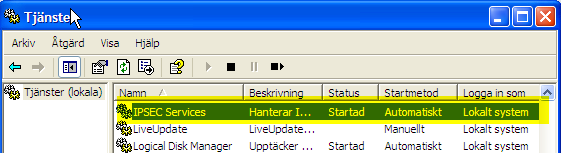 Volvohandelns Utvecklings AB INSTRUKTION 13(20) OBS För att informationsrutan FastAccess Status skall visas krävs att Microsoft.NET Framework version 2.0 är installerad på datorn. 4.3.1. Connection Status Talar om att anslutningen mot lokalt nät är OK Om statusen är Failed, Kontrollera att du har anslutning till lokalt nät 4.