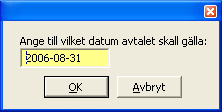 När du är klar på denna sida klickar du på Fortsätt och följande dialog visas: Här får du välja om du vill att hyresobjektet ska visas som ledigt eller om du med en gång vill skapa ett nytt avtal med