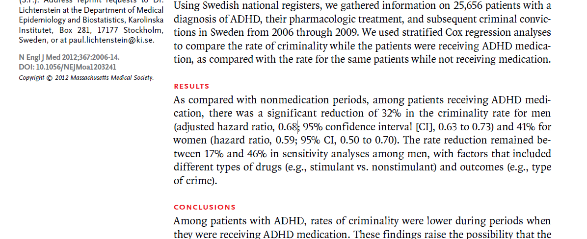 Samarbetsprojekt Kriminalvård/Beroendevård Norrtäljeprojektet ADHD + amfetamin (Ginsberg, 2012) Hågaprojektet ADHD + amfetamin (Konstenius, 2013) ADHD + missbruk hos fängelsedömda kvinnor