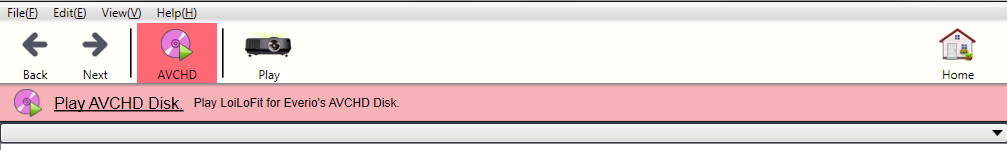 <Arrange> Dra och släppa objekt att ordna sin lista. Efter klar klickar <Skapa Disk> eller <Next>. <Skapa disk> >>> Se "9-1. Skapa en <AVCHD Disk>, <DVD> eller <Blu-Ray Disk> " <Play> >>> Se "9-1.