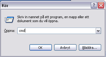 DOS kommandon Att kalla kommandona man använder i kommandotolken för DOS-kommandon kan tyckas fel eftersom operativsystemet DOS inte längre används i Windows XP, 2000 eller Vista.