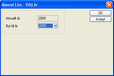 Inför årsskiftet med Mamut Lön Fil att importera Klicka på knappen [...] för att komma till en dialogruta där du kan leta reda på den katalog där din importfil finns.