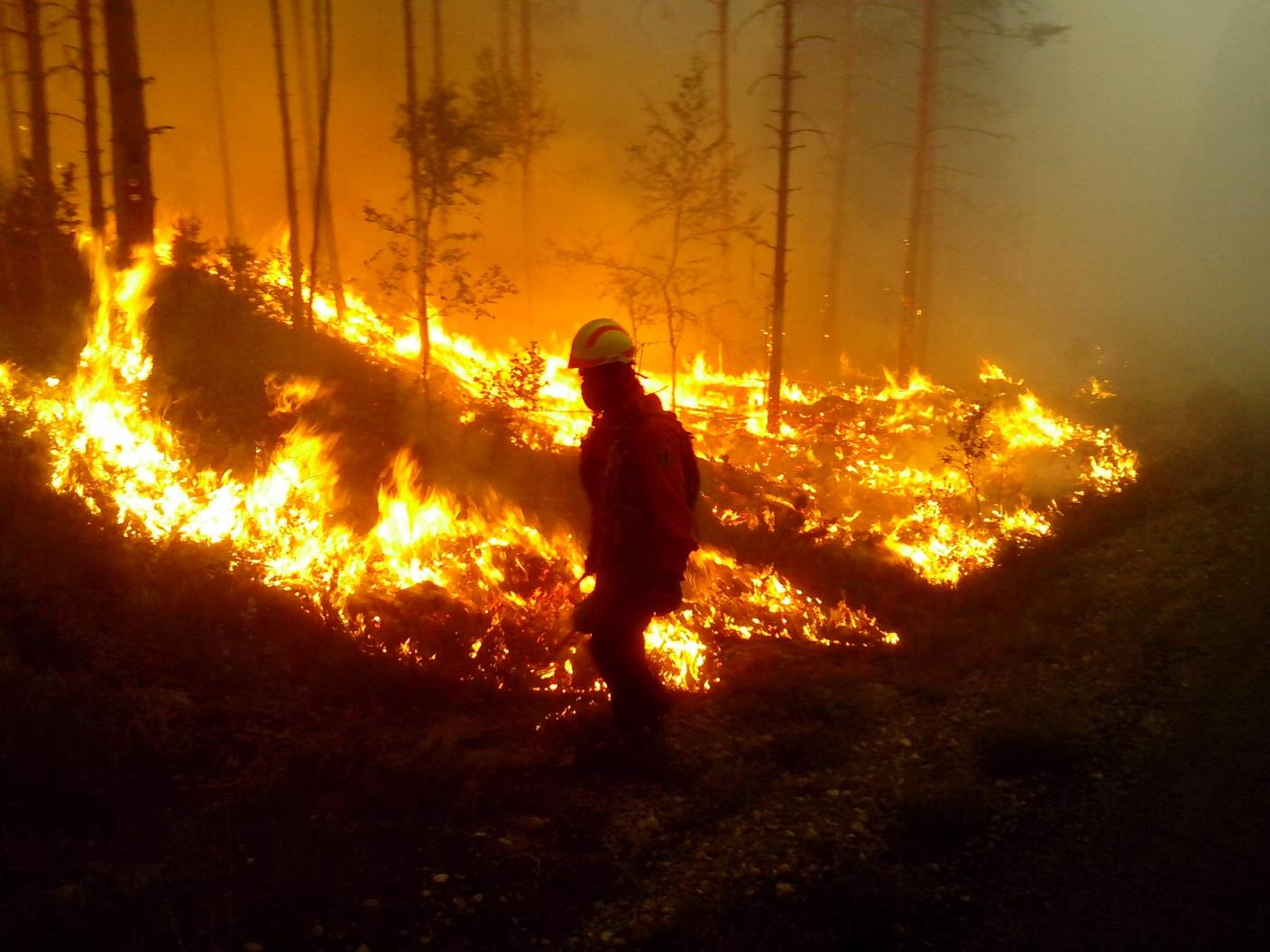 Under 13 dygn tjänstgjorde totalt 28 av SITS skogsbrandmän vid skogsbranden i Västmanland. Det är svårt att beskriva skogsbranden i Västmanland, allt var enormt.