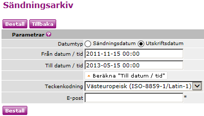 6 Beskriva sökfavoriten med namn och beskrivning i fritext vilket gör det enkelt att hitta rätt. Ha såväl personliga som delade sökfavoriter i samband med profilhantering.