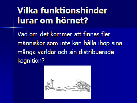 stor koncentration. Vi står kvar och fattar inte vad som hänt.