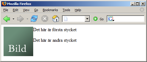 Clear En sak man måste tänka på när man jobbar med floats, eller vad som kan kallas en användbar funktion är något som kallas clear.