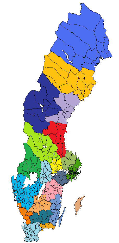 Överenskommelser regionalt Viktig nyckel Regional samordning för drift, upphandling och utveckling.