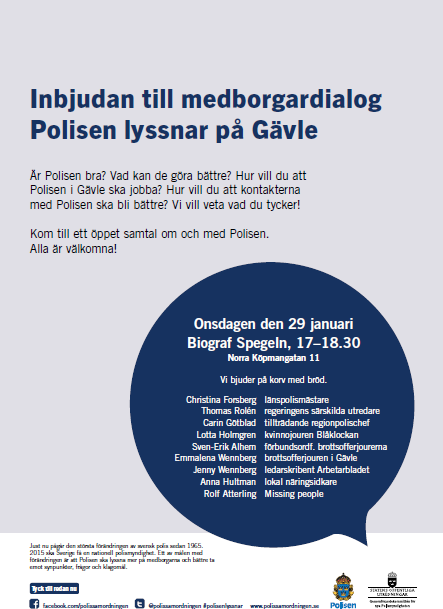 Uppdrag: skapa nya sätt att ta emot medborgarnas synpunkter LULEÅ 3/4 Region Nord KARLSTAD 20/2 Region Bergslagen