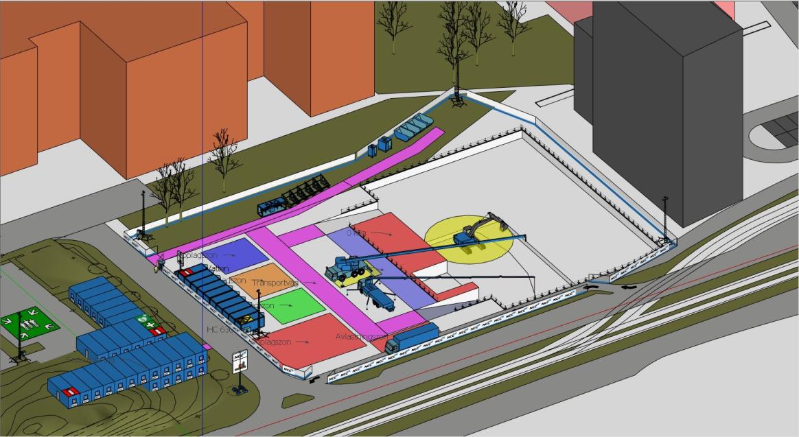 Säkerhetsplanering vid upprättandet av APDplaner 4D-simulering i SketchUp av Växhusens APD-plan Examensarbete inom högskoleingenjörsprogrammet Byggingenjör ALEXANDER