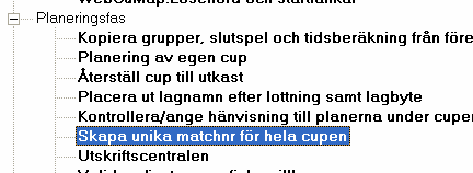 Markera samtliga och kontrollera.