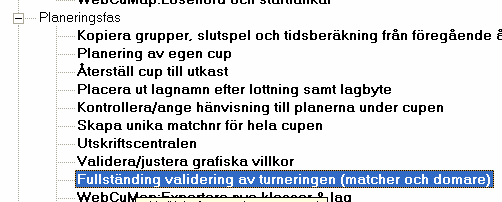 Nu är det dags att tilldela unika matchnr till samtliga matcher och åldersklasser.