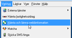 När en kund klickar på länken och bekräftar sitt val visas ett meddelande om att avanmälningen har tagits emot.