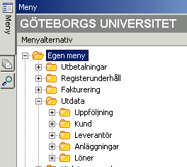 Exceleratorrapporter En exceleratorrapport tas fram genom att först dubbelklicka på aktuell rapport. Ange önskade parametervärden och spara med anges period, ansvar och projektdatum alt F12.