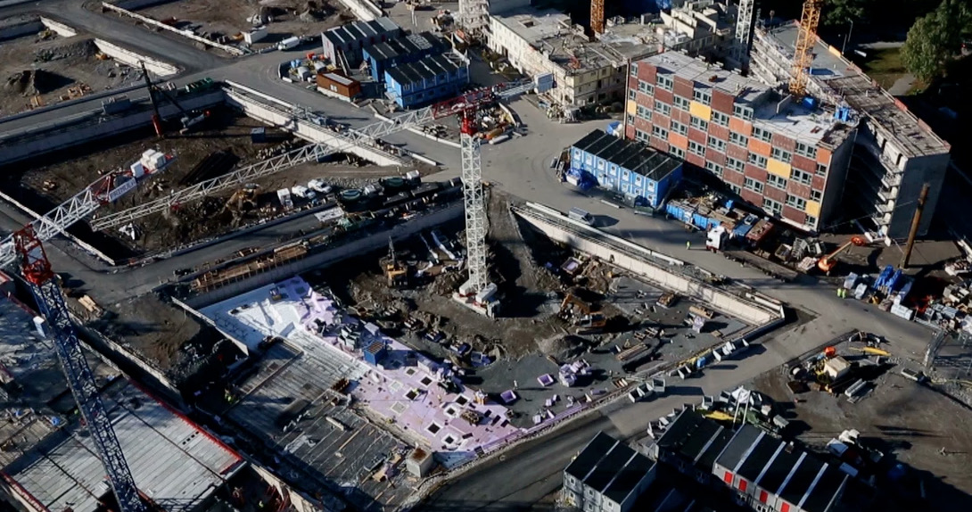 Bygglogistik idag Många arbetsplatser präglas idag av bristande förutsättningar för effektiv bygglogistik.