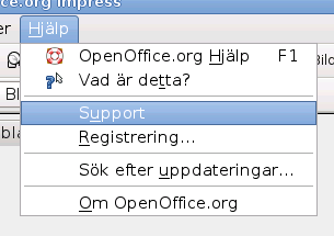 Få tag i programvaran Få tag i programvaran Du kan få tag i OpenOffice.org på något av följande sätt: Ladda ned en kopia från projektets hemsida: http://www.openoffice.org. Ladda ned en kopia genom att använda ett Peer to Peerprogram, BitTorrent.