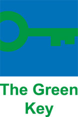 Leta t ex efter The Green Key, Håll Sverige Rents miljömärkning för boende- och