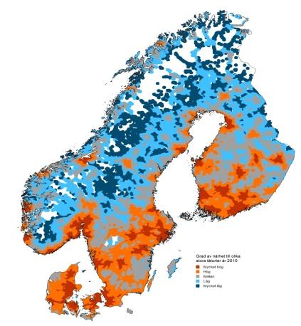 PIPON- Plattformen En databas Ett flexibelt beräkningsverktyg Möjlighet till geografiska analyser och