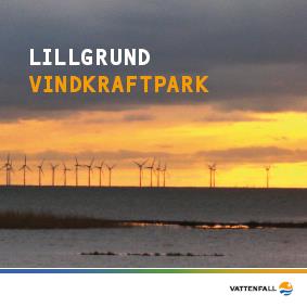 Lillgrund wind farm Lillgrund vindkraftpark Pysselboken Together towards zero mot framtiden med