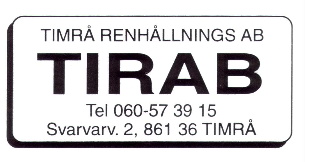 Bröderna Nilsson Grus & Åkeri SCA Skog AB NorrPlant Bogrundets plantskola Telefon: 060-960 27 Mobil: 070-618 29 16 Epost: