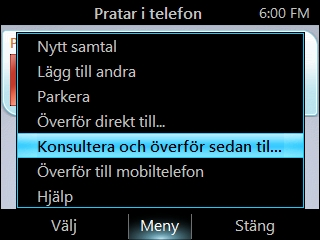 Polycom användarhandbok för CX500/CX600/CX3000 IP-telefon Koppla ett samtal Du kan koppla samtal på följande sätt: Till någon annan, antingen direkt (utan att prata med dem), eller genom att prata