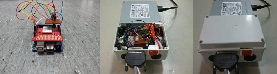 När apparatlådan monterats på nätaggregatet placeras arduinokortet, Wifi-modulen och kretskortet för att styra ventilerna inuti apparatlådan (se Figur 36).